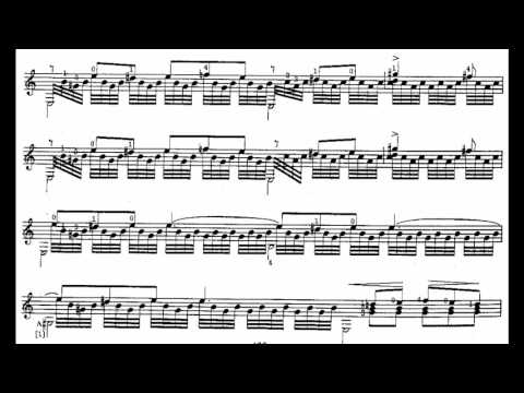 Johann Kaspar Mertz: Elegie (Score Video)