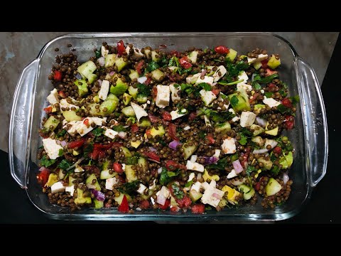 Cómo Hacer ENSALADA de LENTEJAS?