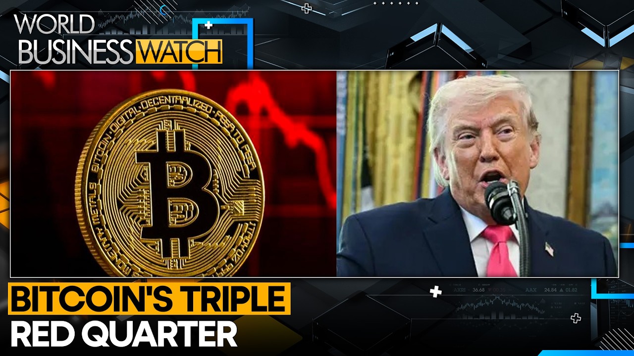 Bitcoin Logs Its Worst Start On Record, Suffers Massive 24% Slide | WION World Business Watch