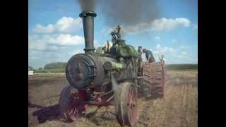 preview picture of video '80hp Case Steam Traction Engine Plowing with 12 bottom plow at Sycamore Illinois.'