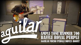 Aguilar SL410 Royal Purple 8ohms - Video