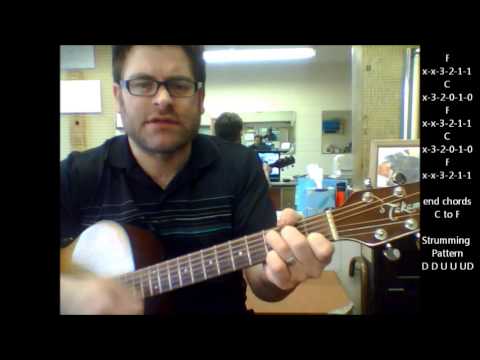 How to play Iko Iko by The Dixie Cups on acoustic guitar