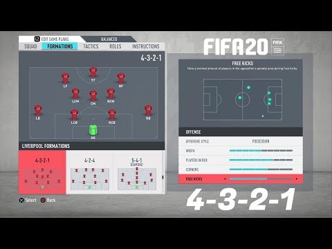 FIFA 20 BEST FORMATION (4-3-2-1) TUTORIAL - Best Custom Tactics & Instructions & More!!