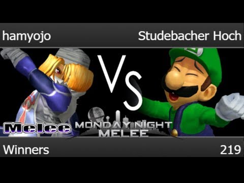 MNM 219 - SD | hamyojo (Sheik) vs TLOC | Studebacher Hoch (Luigi) Winners - Melee