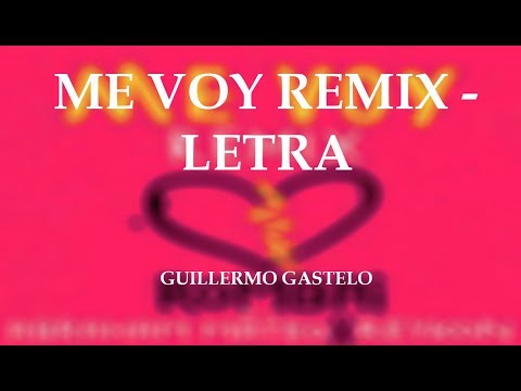 Rombai - Me Voy (Remix - LETRA OFICIAL) ft. Abraham Mateo, Reykon