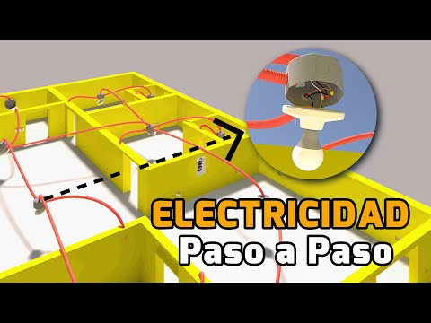ELECTRICIDAD PARA PRINCIPIANTES, Circuito de Iluminacion – Paso a Paso