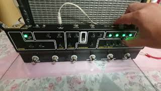 Video thumbnail for Caline C-300 Multi Effects guitar pedal Test by Meylar López
