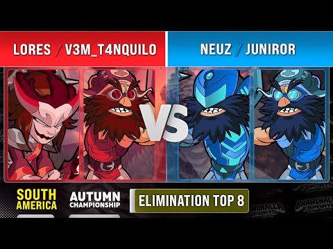 lores & V3M_T4NQUIL0 vs. Neuz & juniror - Elimination Top 8 - SA - Autumn Championship 2022