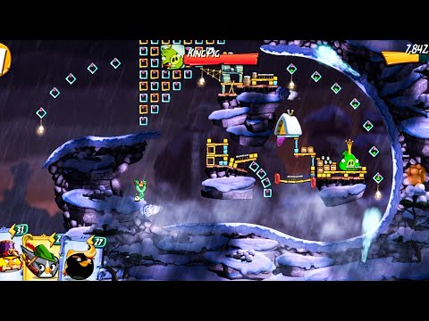 Angry Birds 2 Tuesday Blue Brwal Daily Challange Gameplay 23/11/2021