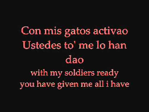 Don omar ft. tego calderon Los Bandoleros with lyrics