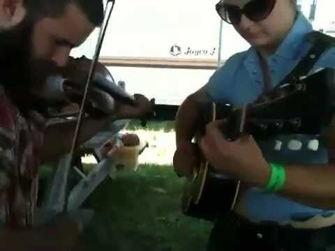 "Chilly Winds" - Mt Airy Fiddlers Convention- backstage jam w Jake Krack, Marsha Todd, Nina Pinto