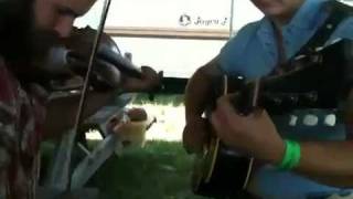 &quot;Chilly Winds&quot; - Mt Airy 2011 - backstage jam w Jake Krack, Marsha Todd, Nina Pinto