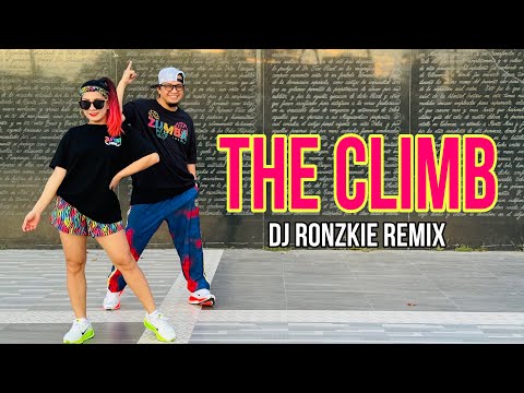 THE CLIMB ( Dj Ronzkie Remix ) Miley Cyrus l TikTok Vira l Dance Workout 