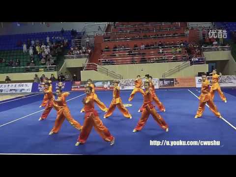 2016 China National Wushu Championship - Group Set - 3rd Place - Anhui