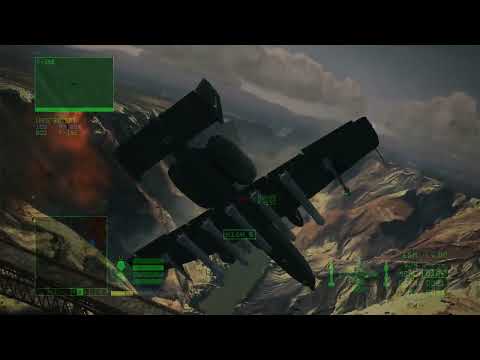 Ace Combat 6 Mission 10 - Ragno Fortress