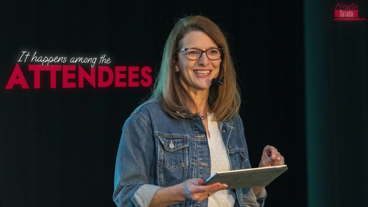 Promotional video thumbnail 1 for The Connected Stage EMCEE, Kristin Salada