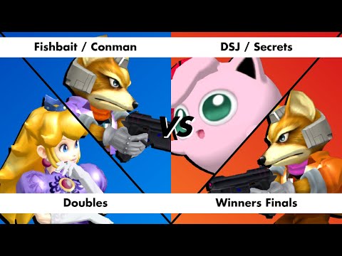 Fishbait (Peach) / Conman (Fox) vs DSJ (Jigglypuff) / Secrets (Fox) - Doubles WF - The Returnament
