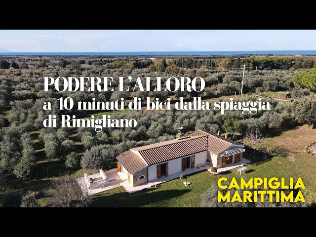 Podere “L’alloro” a 10 minuti di bici dalla spiaggia di Rimigliano