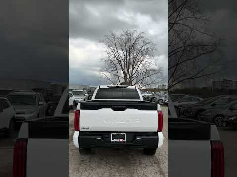 2026 Toyota Tundra 4x4 Double Cab SR in White for sale at Forbes Waterloo Toyota in Waterloo, ON