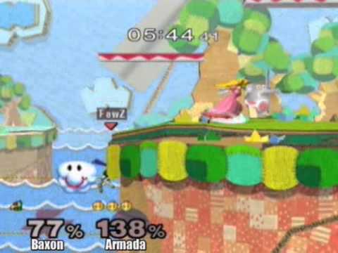 HF Lan 4 - W2 - Armada (Peach) vs. Baxon (Falco)