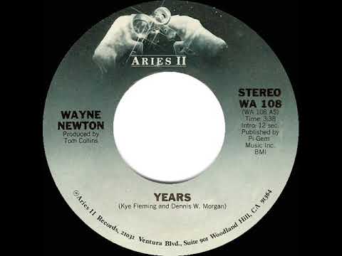 1980 HITS ARCHIVE: Years - Wayne Newton (stereo 45)