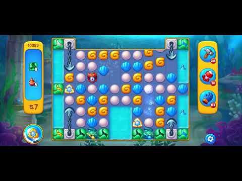 Fishdom level 10393 no boosters フィッシュダム ノーマル