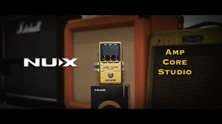 NUX AMP CORE STUDIO test by Jimmy Lin (No Talking)