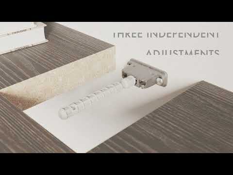 Triade Pro Concealed Shelf Support / Shelving System - Italiana Ferramenta