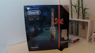 Oral b Genius 8600 unboxing + review