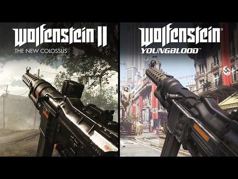 Wolfenstein: Youngblood vs The New Colossus | Direct Comparison