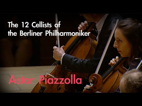 The 12 Cellists of the Berliner Philharmoniker l Astor Piazzolla : Fuga y misterio  | OPUS Masters