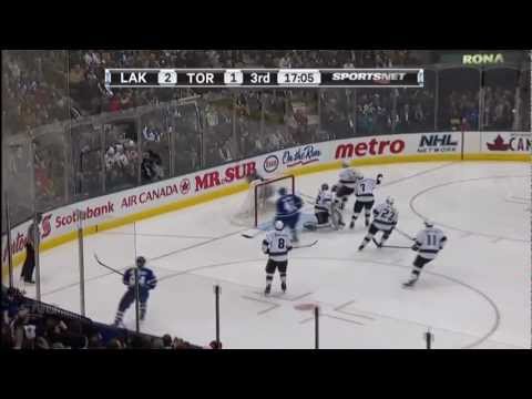 Frattin Goal - Kings 2 vs Leafs 2 - Dec 19th 2011 (HD)