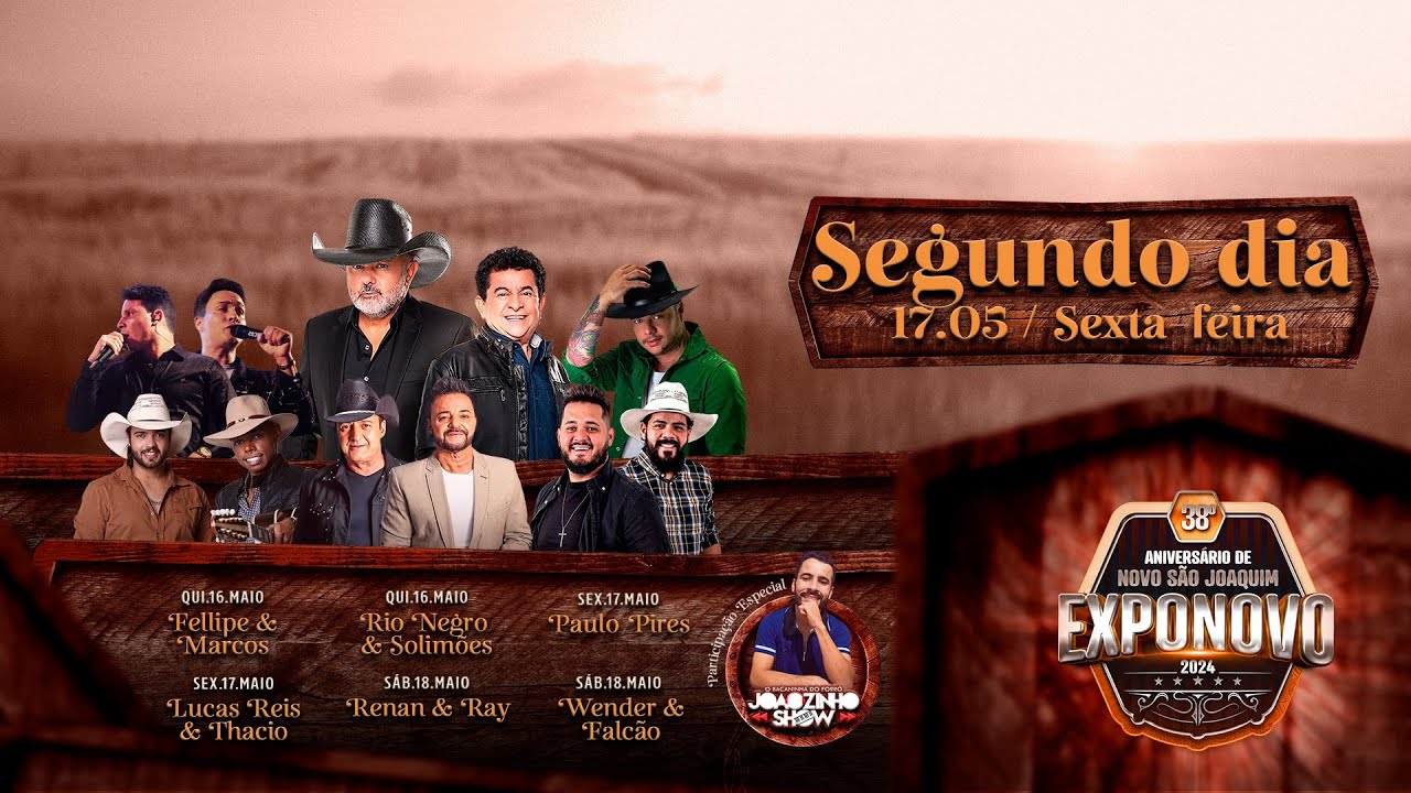 SEGUNDO DIA EXPONOVO 2024 - AO VIVO