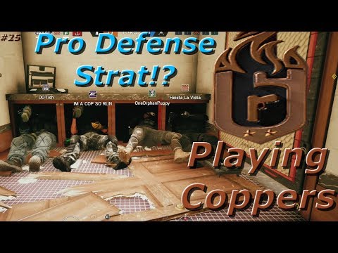 The Best Defensive Position! Road To Copper - Rainbow Six Siege Funny Moments
