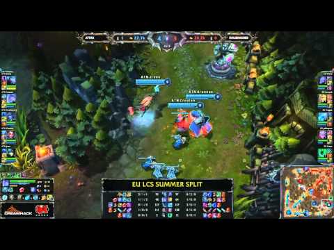 Team Alternate (ATN) vs Evil Geniuses (EG) || Dreamhack EU LCS Summer 2013 W1D1 || Full Game HD
