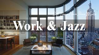 Work & Jazz ☕ Chill Café Jazz Ambience & Soft Bossa Nova Piano Music for a Peaceful Morning