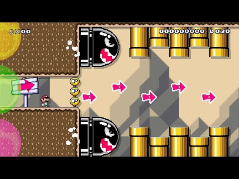 Super Mario Maker 2 - 30 seconds: Bonus round! by Narwhalius - No Commentary