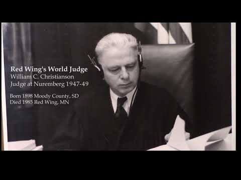 Red Wing's Judge at Nuremberg