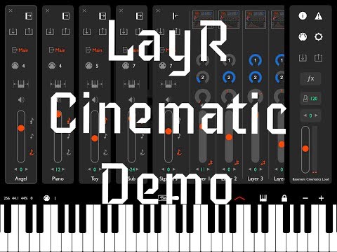 LayR Multi Timbral Synth Cinematic Demo for iPad Just Amazing Sounds