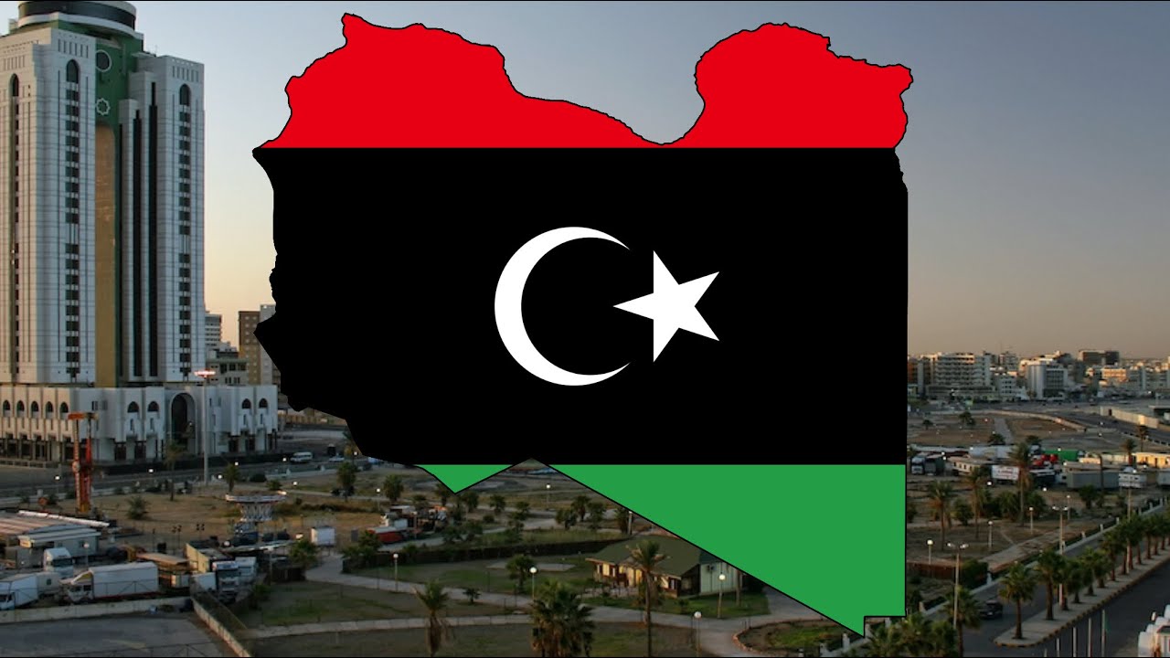 Libya - Flag Map Speedpaint