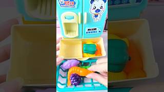 Satisfying with Unboxing & Review Miniature Fridge Set | ASMR Video no music #minitoys #cutethings