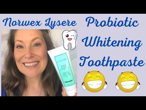Norwex Lysere Probiotic Whitening Toothpaste!!! With White Charcoal!!!