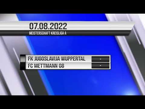 FK Jugoslavija Wuppertal : FC Mettmann 08 - Meisterschaftsspiel Kreisliga A - Highlights