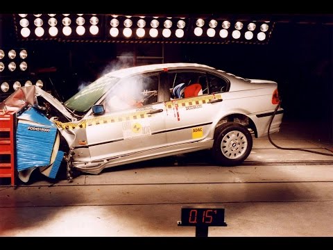 BMW E46 3 Series Crash Test by Euro NCAP