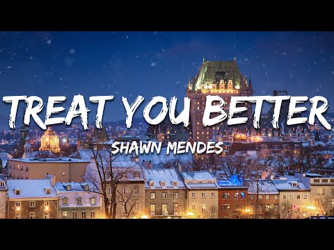 Shawn Mendes - Treat You Better (Lyrics)