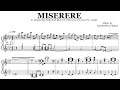 Jelly Roll Morton - Miserere | Transcription