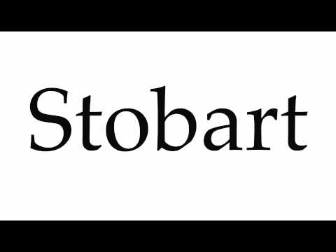 How to Pronounce Stobart