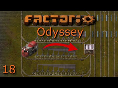 Factorio Odyssey Series: Ep. 18 - Unloading Stations