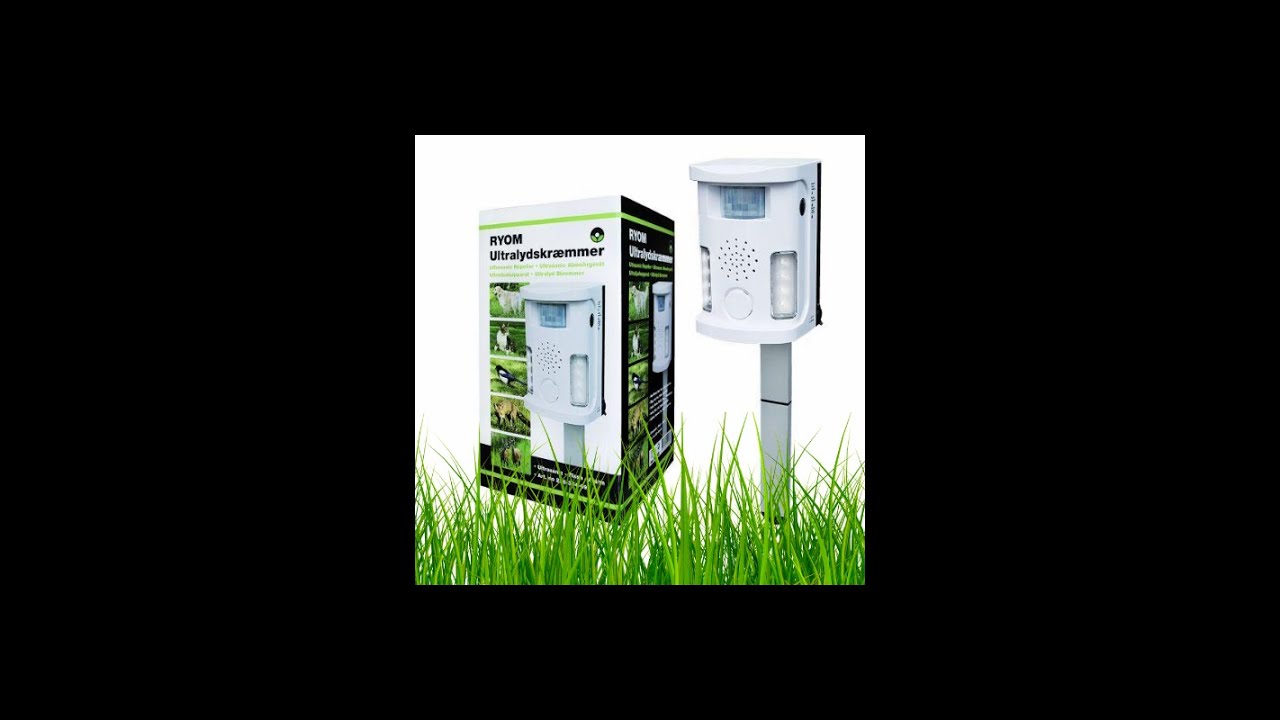 Dyreskremmer - Ultralyd m/alarm, sensor og blitz - Ryom
