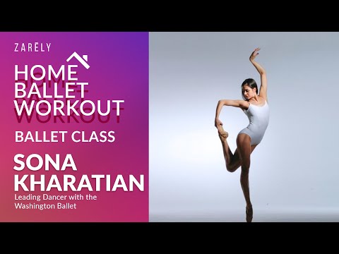Sona Kharatian, Leading Dancer with the Washington Ballet, Ballet Barre